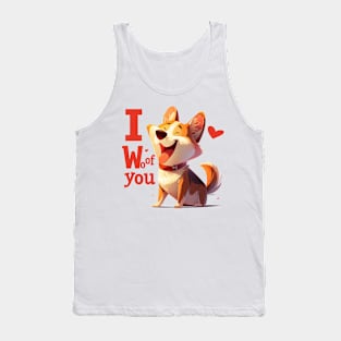 i woof you Tank Top